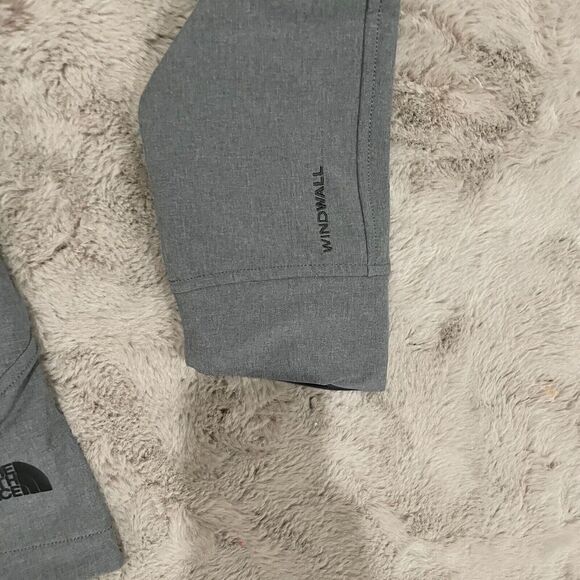 The North Face NF0A3LGW Grey Tech Stretch Soft Shell Jacket Women's S Yacht Logo - Picture 5 of 16